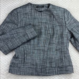 Tahari Moto Style Dress Jacket